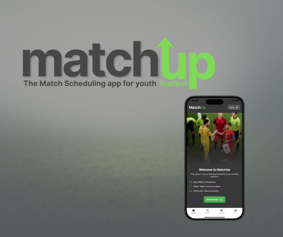 Screenshot of MatchUp application